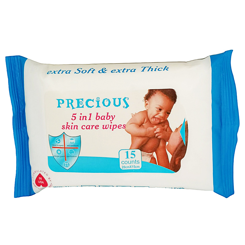 Salviette umidificate naturali, delicate e non irritanti per neonati