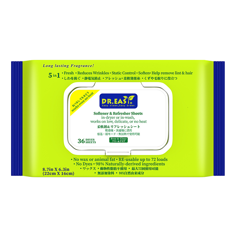 Wet Dryer Sheets for Laundry
